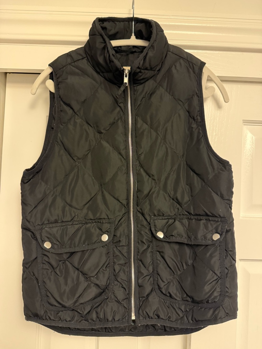 Woolrich Women’s Down Vest Field Vest Size Small Black Full Zip